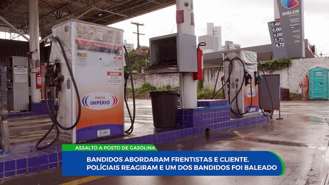 Assalto a posto de combustíveis no Prado termina em tiroteio e prisão: relato de um frentista que viveu um pesadelo