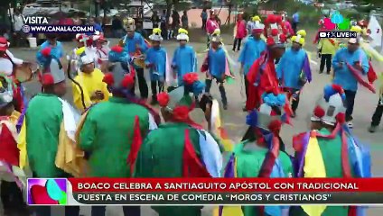 🎭📜 Tradición centenaria: Moros y Cristianos en las fiestas tradicionales de Boaco