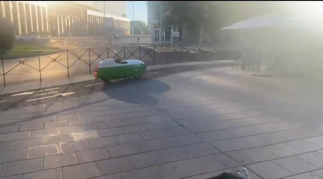 El nuevo bólido del carril bici de León