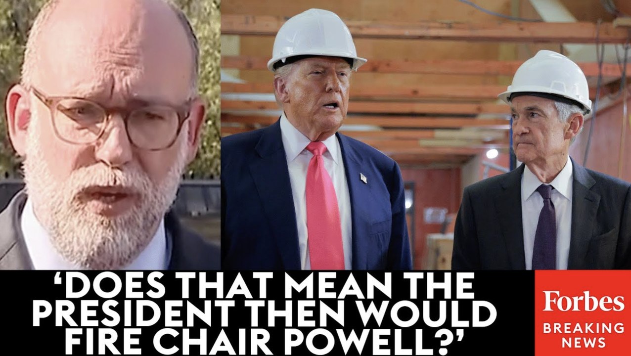 Reporters Grill OMB Director Russell Vought Over Trump's Allegations Of Fraud At The Federal Reserve