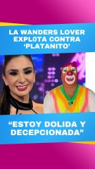 La Wanders expl0ta contra Platanito:  "es  mi compadre"