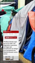 1000287011"Prefiero dormir aquí que en la calle": los migrantes y personas sin hogar que encontraron refugio en el aeropuerto de Madrid