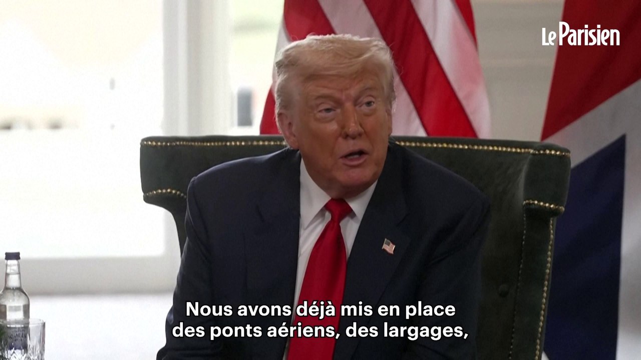 Trump voit des signes de « famine » à Gaza et annonce la création de centres alimentaires