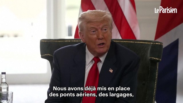Trump voit des signes de « famine » à Gaza et annonce la création de centres alimentaires