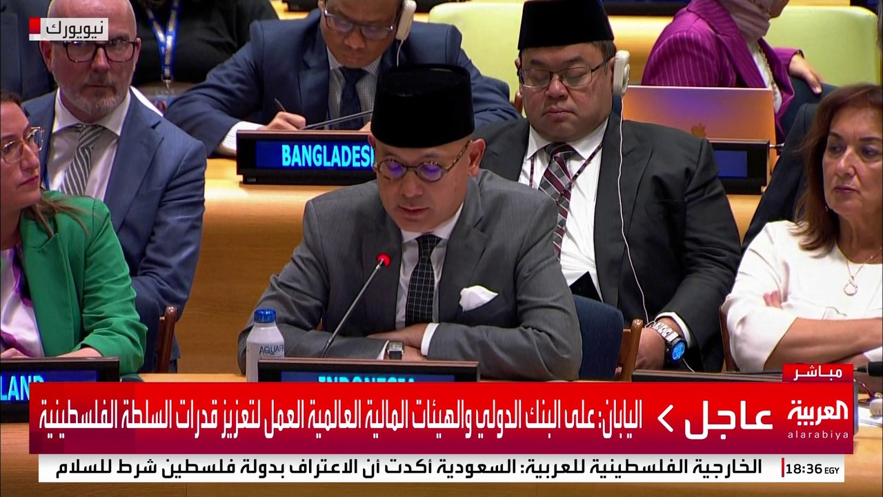 إندونيسيا: يجب الاستفادة من زخم مؤتمر حل الدولتين