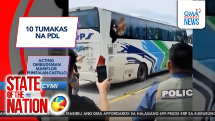 In Case You Missed it - 10 tumakas na PDL; Acting Ombudsman Mariflor Punzalan-Castillo | SONA