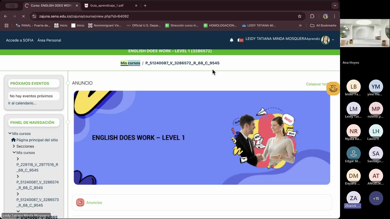 Second Online Session EDW 1 25/07