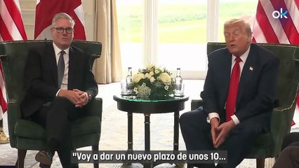 Trump da a Putin "de 10 a 12 días" para acordar un alto el fuego en Ucrania