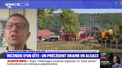 Prévention incendie: les normes "ne sont pas bien appliquées car elles ne sont pas connues", explique le lieutenant-colonel Franck Maillard, sapeur-pompier