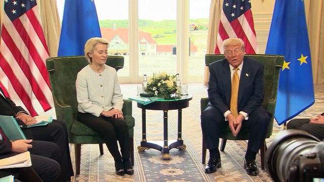 La clase política española reacciona con discrepancias al acuerdo entre EEUU y la UE