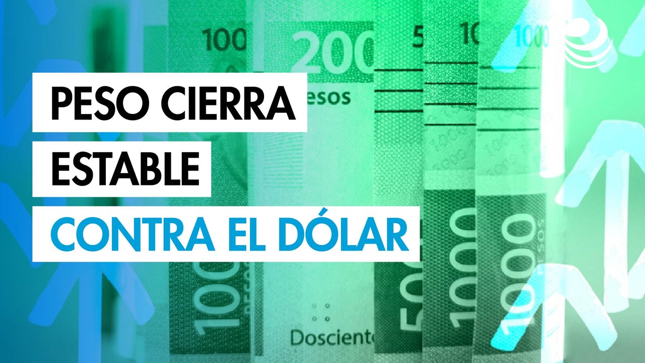 Peso mexicano cierra estable contra el dólar y termina una semana de avance acumulado