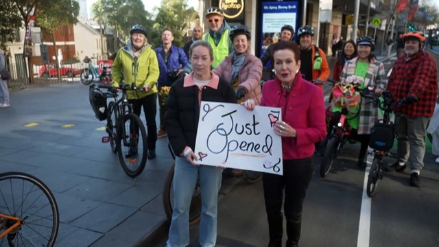 Long-awaited city cycleway connection opens with community concerns for safety