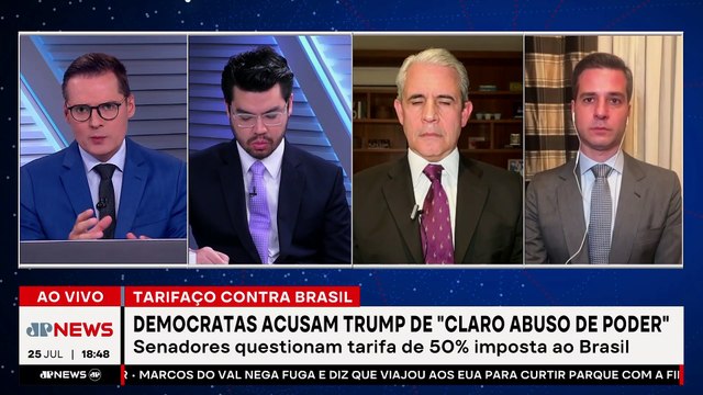 LULA DIZ QUE TRUMP FOI INDUZIDO / MOTTA E ALCOLUMBRE SANÇÕES EUA | OS PINGOS NOS IS - 25/07/25