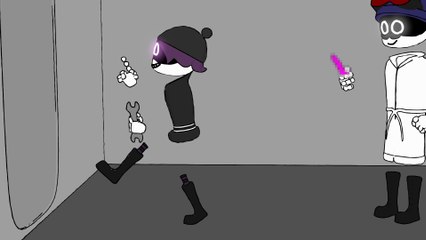Uzi Sneaking Out | Murder Drones Fan Animation