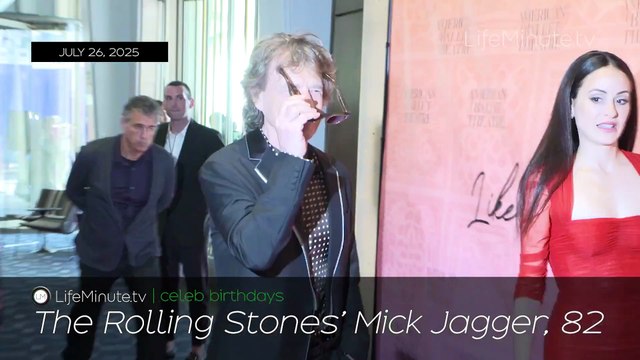 Mick Jagger Turns 82, Helen Mirren is 80, Sandra Bullock Celebrates 61, Maya Rudolph Turns 53, and Alex Rodriguez is 50