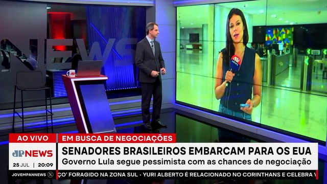 Senadores brasileiros embarcam para os Estados Unidos para negociar tarifaço