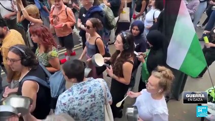 Ciudadanos en todo el mundo se manifestaron contra la guerra en Gaza