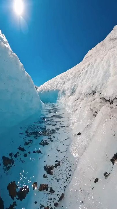 "Magic Flow ❄️ جريان الثلج في سويسرا"
