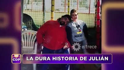 La palabra de Julián, participante de Cuestión de Peso, sobre el drama familiar que atravesó con la muerte de su padre