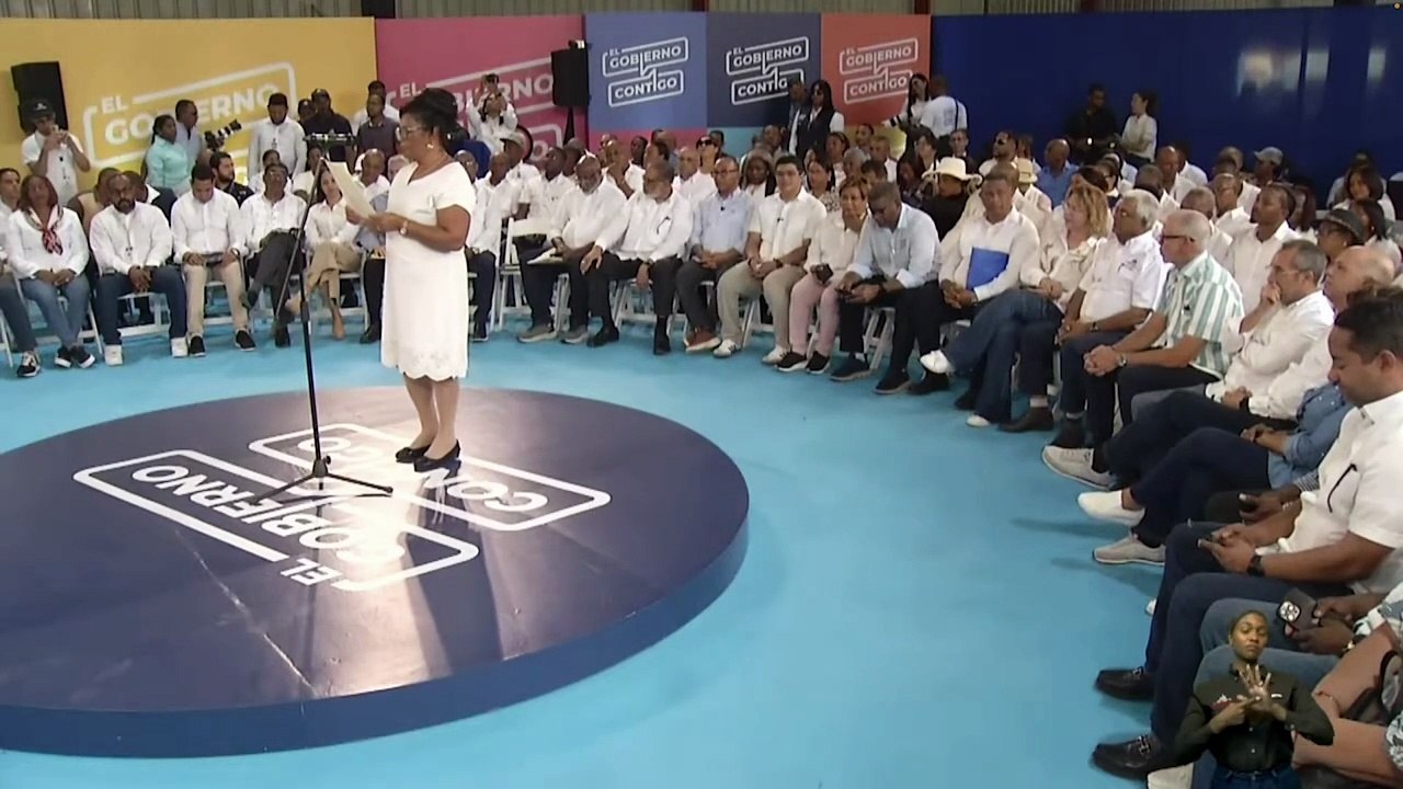 Gobierno Contigo impacta a más de 16 mil personas, en una jornada encabezada por el presidente Luis Abinader, en el municipio de Guerra