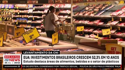 Investimentos brasileiros nos EUA crescem 52% em 10 anos