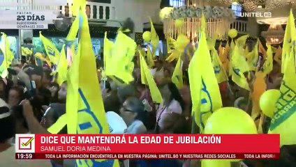 Samuel propone mejorar jubilaciones y un hospital para el adulto mayor