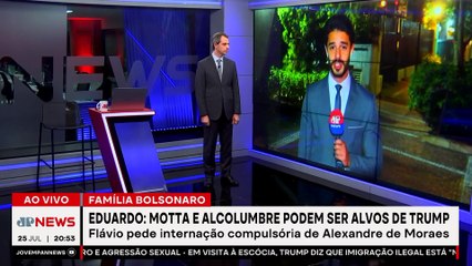 Eduardo Bolsonaro afirma que Motta e Alcolumbre podem ser alvos de Trump