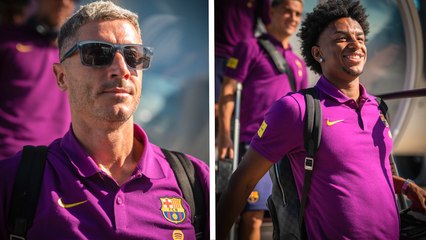 Barcelona llega a Japón para iniciar la gira de pretemporada