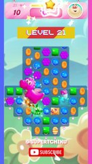 Candy Crush Level 21 | Sprinks the Dragon Appears! 🐉✨ #Shorts