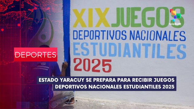 Yaracuy casi listo para Juegos Deportivos Nacionales Estudiantiles 2025 DEPORTES EDICIÓN CENTRAL 25-07-2025