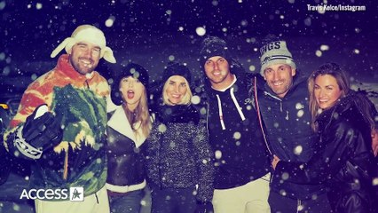 Taylor Swift & Travis Kelce Look SO IN LOVE In 1st Pics On His IG