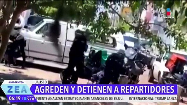 Policías de Zapopan son investigados por golpear a repartidores de comida