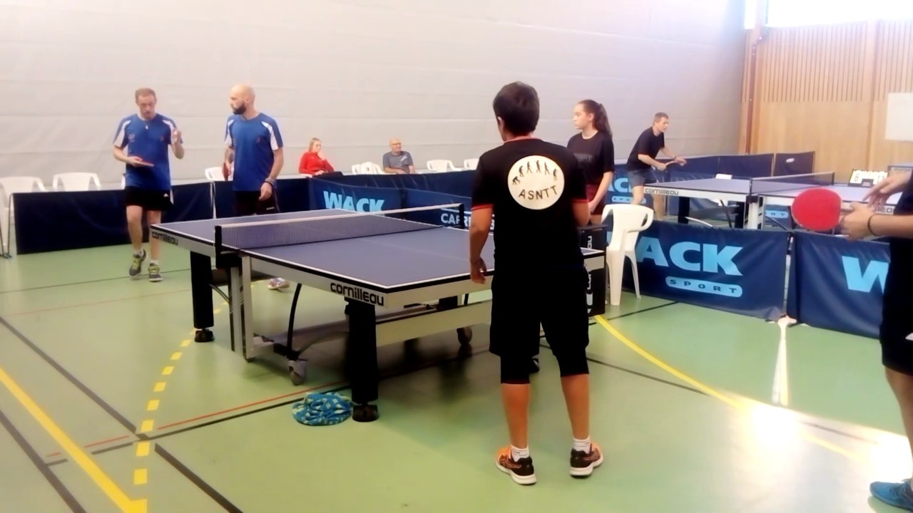 Championnats de Tennis de Table à Nogent le 06/10/18 - Phase 1 - Nogent 1 vs Montigny AJP 2