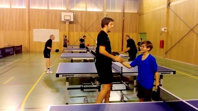 Entraînement de Tennis de Table à Nogent le 19/10/18 - Les pongistes de l'ASNTT