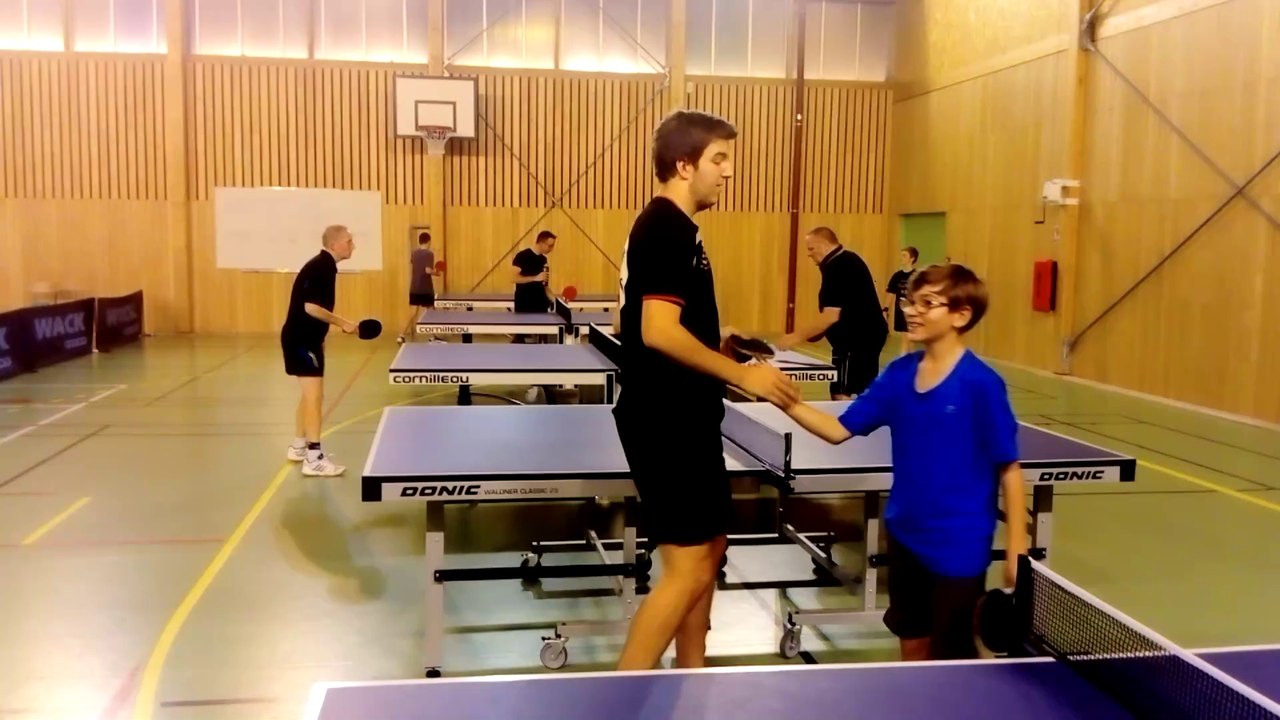 Entraînement de Tennis de Table à Nogent le 19/10/18 - Les pongistes de l'ASNTT