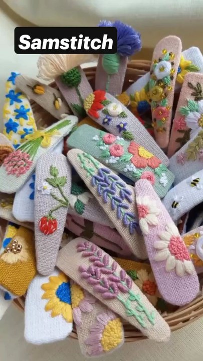 Beautiful hair pins designs ✨ 😍