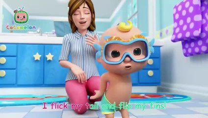 Fast Little Fishy Bath Time!  _ CoComelon Nursery Rhymes & Kids Songs