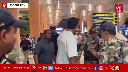 ಥೈಲ್ಯಾಂಡ್​​​​ನಿಂದ ಬೆಂಗಳೂರಿಗೆ ಮರಳಿದ ನಟ ದರ್ಶನ್: ವಿಡಿಯೋ