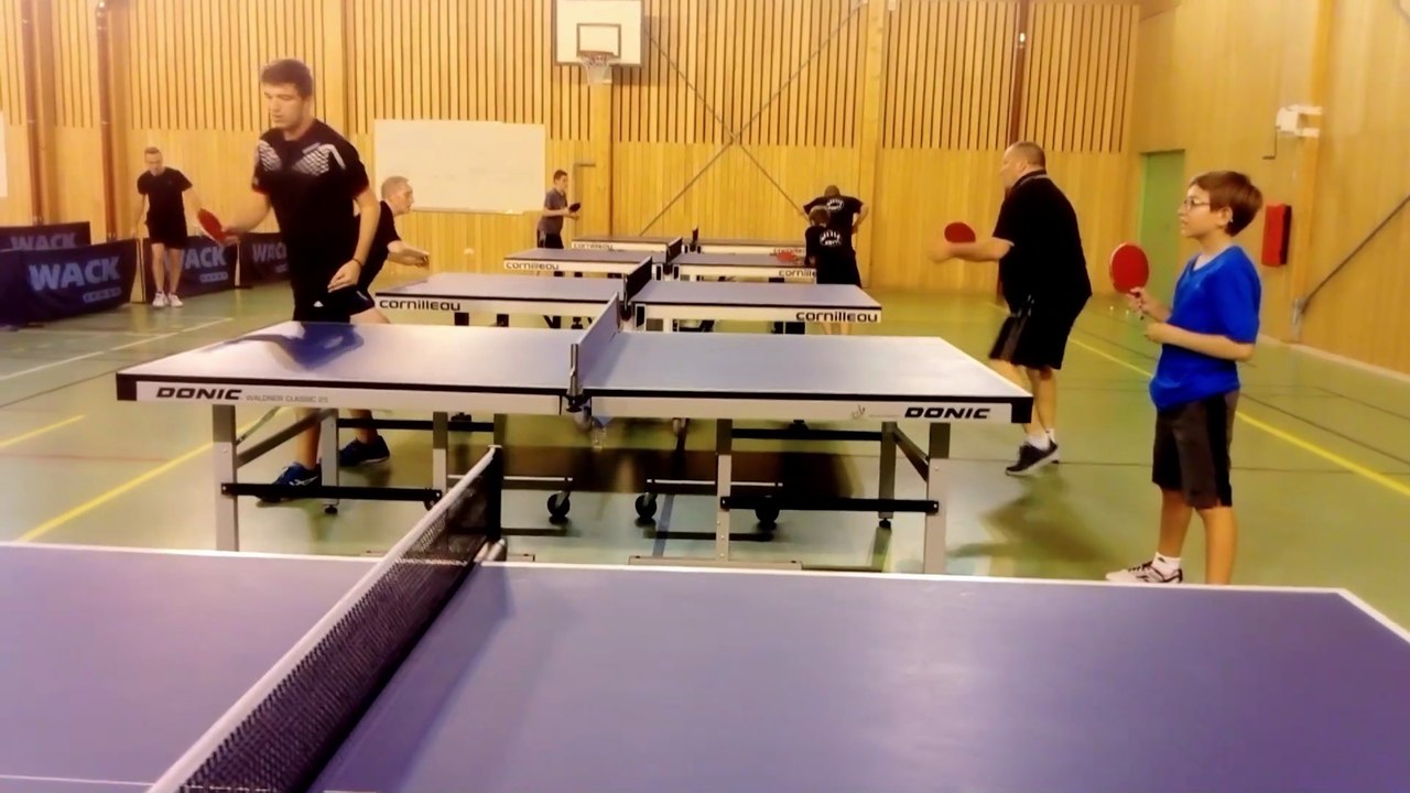 Entraînement de Tennis de Table à Nogent le 19/10/18 - Les pongistes de l'ASNTT