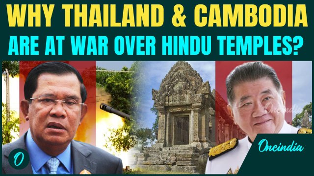 Thailand-Cambodia War | Why a cluster of Hindu Temples is the flashpoint b/w 2 Buddhist Neighbours?