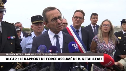 Alger : le rapport de force assumé de Bruno Retailleau