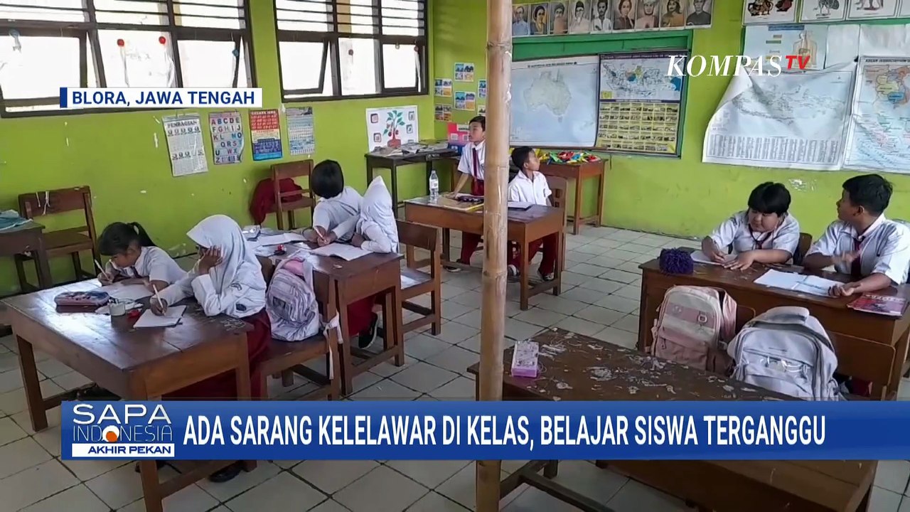 Ruang Kelas Jadi Sarang Kelelawar, Belajar Siswa Terganggu | SAPA PAGI