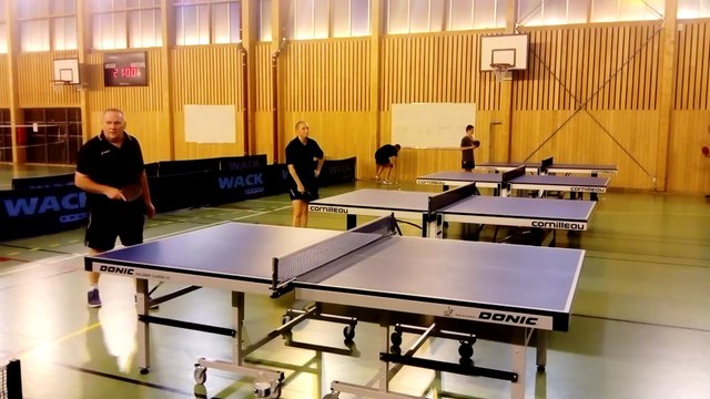 Entraînement de Tennis de Table à Nogent le 19/10/18 - Les pongistes de l'ASNTT