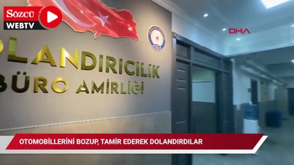 Anıtkabir'i ziyaret eden aileyi, otomobillerini bozup, tamir ederek dolandırdılar