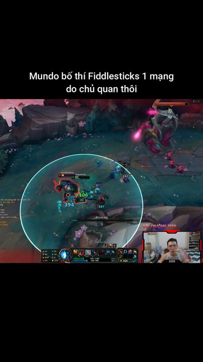 Mundo bố thí Fiddlesticks 1 mạng do chủ quan thôi #mundo #fiddlesticks #lienminhhuyenthoai #leagueoflegends #knightriseky