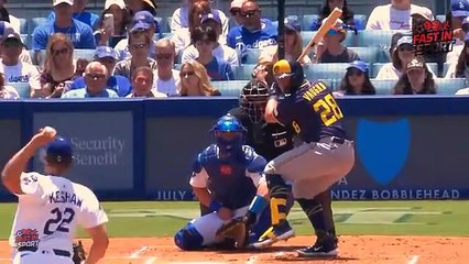Amazing Brewers vs Dodgers - BASEBALL