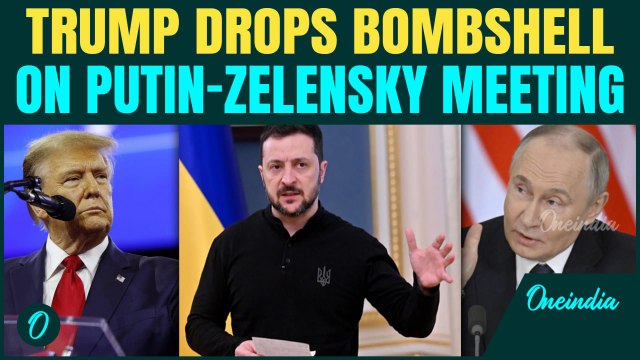 ‘Putin-Zelensky Face-Off…’ Trump’s BIG Reveal On Ukraine War SHOCKS Kremlin | Kremlin Rejects…