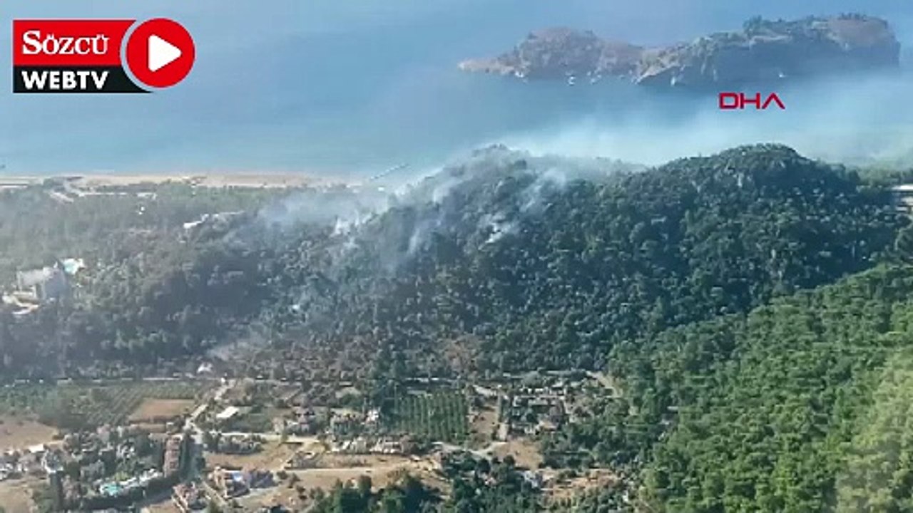 Muğla’da orman yangını