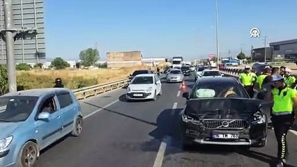 Bursa\'da zincirleme kaza