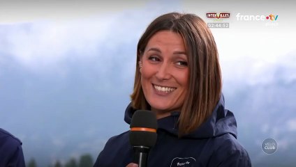 Laurent Macron interrogé par Olivia Leray dans "Vélo Club" sur France 2.